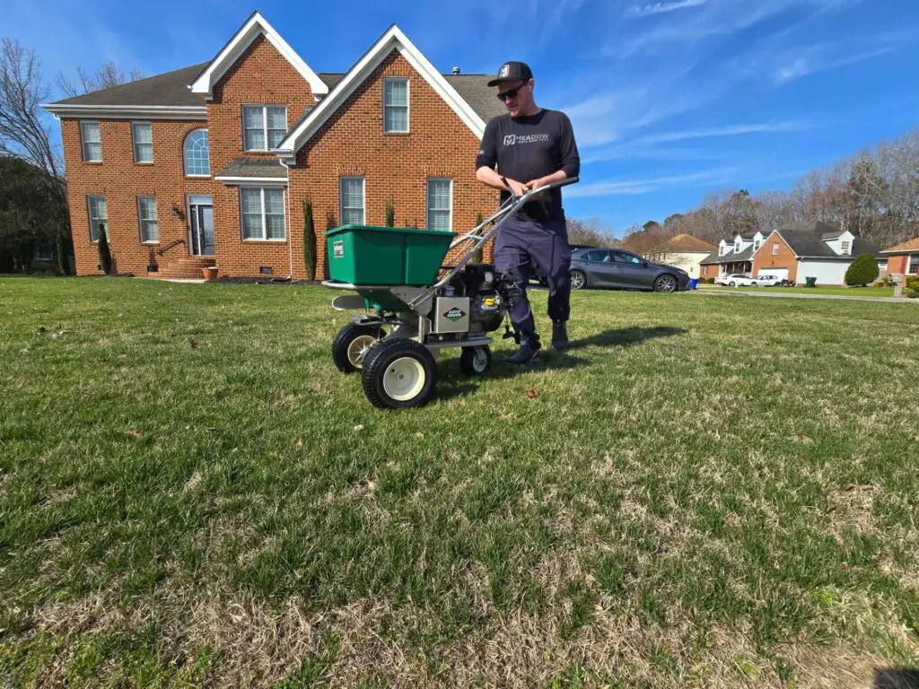 Standing Near Spreader